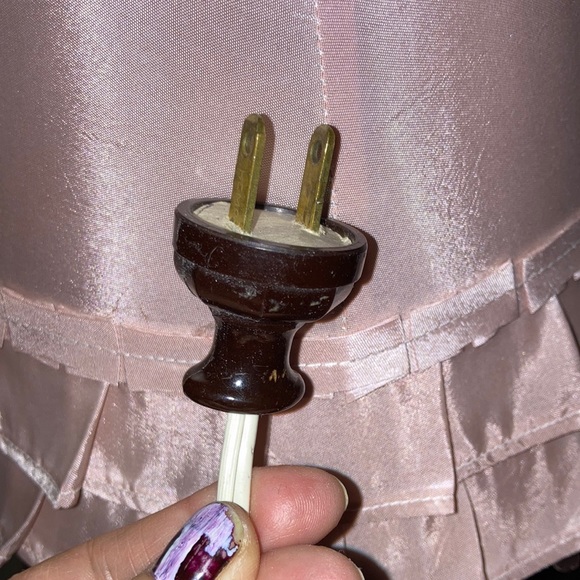 Antique gorgeous lamp! 17th century motif (?) - Picture 7 of 14